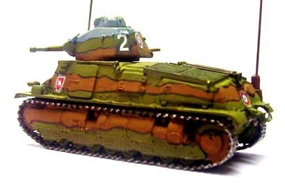 4th Cuirassier Regiment 1940 20 S-Model RP1009 1/72 SOMUA S35 Cavalry Tank No 