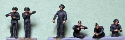 German Panzer Crew in Leathers