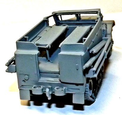 M14 Ambulance Halftrack ("Truck 15cwt Half-tracked") with Optional Tilt Cover