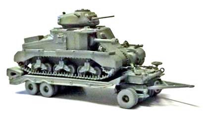 M9 45ton Rodgers Tank Transporter Trailer