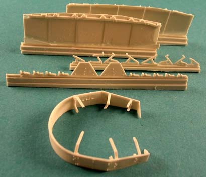 Milicast ACC66 1/76 Resin WWII German  Hull and Turret Shurtzen for Pzkpfw IV 