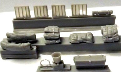 US M2/M3 Halftrack Stowage Kit (Set 1)