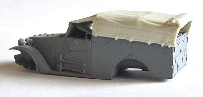 Tilt Cover for Milicast/ESCI/Italeri White M3 Scout Car series