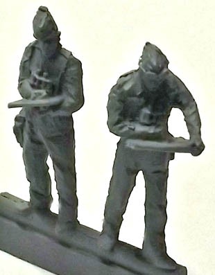 British: BEF Tank Crew Officers (2 Figures)