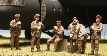 British Paratroopers "Tea & Wad"