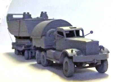 Diamond T980/981 Tank Transporter Tractor (Closed Metal Cab)