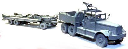M19 Diamond T981 Tank Transporter Tractor (Open Cab) & M9 Rodgers Trailer