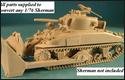 M1 Bulldozer Blade kit for M4 Shermans