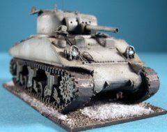 Sherman M4 Mid prod. 1 piece diff. hsg - M34A1 Mantlet