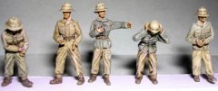 Field Gun Crew in Tropical Uniform/long trousers & optional heads