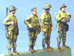 US Paratrooper Embarkation (6 Figures including General Eisenhower)