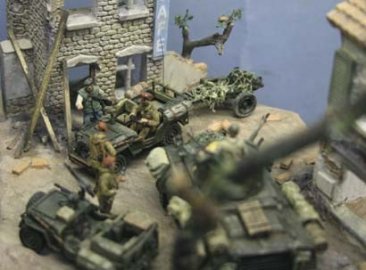 Diorama built by Michael Zeller using only Milicast products
