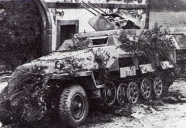 SdKfz 251/21 Ausf. D Tripple 2cm "Drilling" Halftrack