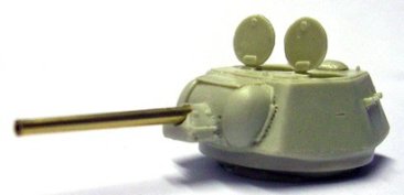 Shown on T34 Model 1943 "Softedge" turret. Available as kit BR28.