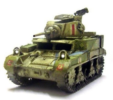 Stuart I (M3 Early) Light Tank w/alternative parts for Hybrid/Diesel version