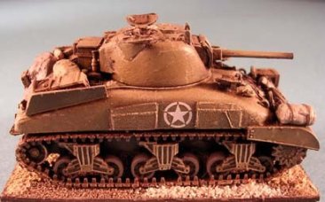 Sherman II (M4A1 Mid-prod.) with stowage