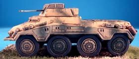 SdKfz 234/1 Armoured Car with 2cm Hangelafette Turret