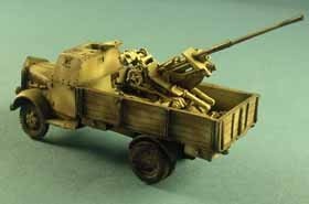 Armoured 3ton Opel Truck with 37mm Flak 36