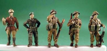 British Soldiers in Various Poses c. 1944-1945
