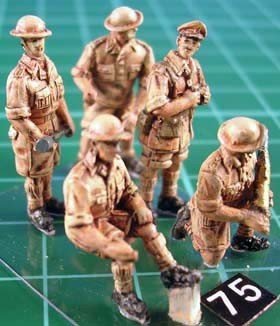 British Gun Crew Set #3 - 8th. Army, 17 & 25pdr.