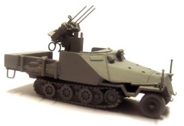 Armoured SdKfz 11 w/Flugawehr 20mm MG151/15 Drilling