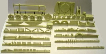 This comprehensive model shown still on the production sprues.