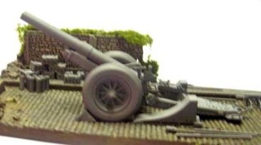 7.2 inch shown on Accessory Base DBS006 with Accessory set ACC036: Ammunition Boxes, Shells, etc.