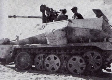 SdKfz 250/1 "Alte" Halftrack with Hotchkiss SA 34
