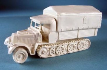 Late SdKfz 7/3 8ton Halftrack with Engineers body and Tilt Covers