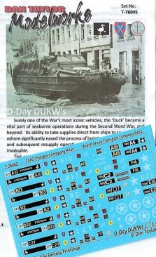 British markings for RASC DUKW's used in D-Day Landings