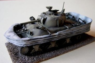 Sherman Mk.II DD Tank (M4A1 Late) - Lowered Screen (Optional Parts - British/US Version)