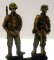 Two Waffen SS Figures