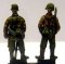 Two Waffen SS Figures